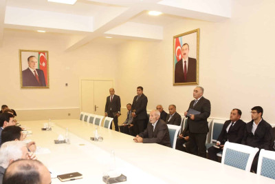 Xaçmaz: Elnur Rzayev sakinləri qəbul edib