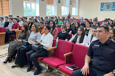 ADPU-nun Quba filialında maarifləndirici tədbir təşkil edilib