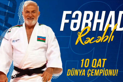 Qusarlı veteran cüdoçu 10-cu qızıl medalını qazanıb