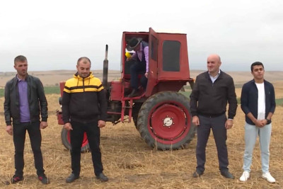 Qusar: “Traktor” mahnısının təqdimatı keçirilib