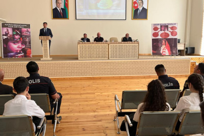 Quba: RPŞ-nin rəis müavini narkomaniyanın fəsadlarından danışıb