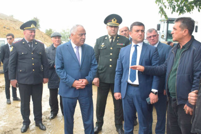Quba: icra başçısı Tüləkəran İnzibati Ərazi Dairəsində görülən işlərlə tanış olub