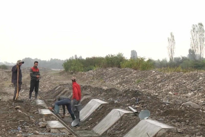 Quba: sel təhlükəsi olan ərazilərdə işlər aparılır