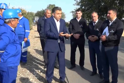 İsmayıllı: Ruslan Əliyev Qoşakəndə səfər edib