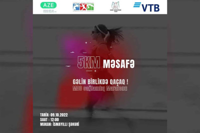 İsmayıllı: "Gəlin birlikdə qaçaq!" şüarı altında marafon keçiriləcək