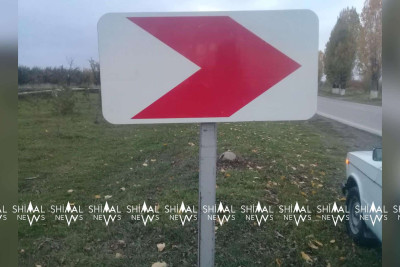 Quba-Xaçmaz yolu: istiqamət göstərən nişan bərpa edilib