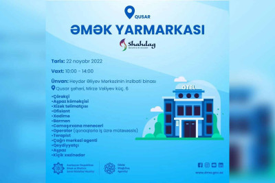 Qusarda əmək yarmarkası keçiriləcək