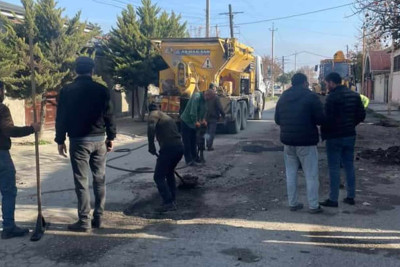 Xaçmaz: gündəmə gətirilən yolların təmiri problemi həllini tapıb