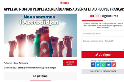 Azərbaycanı Qoruyaq deyərək bir aydan da az müddətə 100.000 səs topladıq!