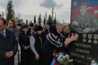 Xaçmazdan olan 3 qat dünya çempionu şəhid Kərəm Veyisovu xatirəsi anılıb