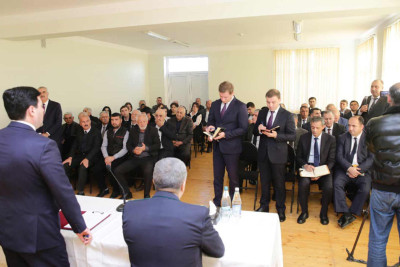 Xaçmaz: Arzu qəsəbəsində səyyar qəbul keçirilib
