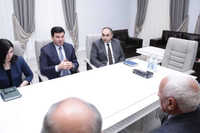 Xaçmaz: sevilən şair Sabir Nemətov mükafatlandırılıb