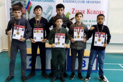 Qubalı idmançılar Qusarda 7 qızıl medal qazanıblar