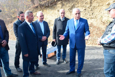 Quba: icra başçısı İspik kəndinə səfər edib