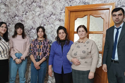 Quba: "Qonağımız müəllimdir’’ layihəsi növbəti ailənin qonağı olub