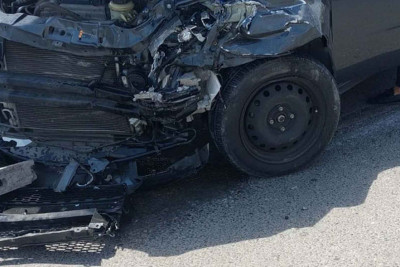 Bakı-Quba yolunda qəza: 2 nəfər xəsarət alıb