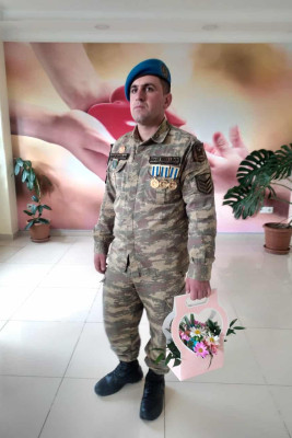 Quba: Vətən müharibəsinin qazisi ata olub