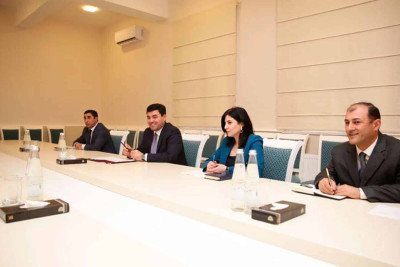 Xaçmaz: idarələrdə təcrübə qazanan könüllülərlə görüş keçirilib
