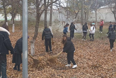 Xudat: məktəblilər valideynlərlə birgə iməcilik keçiriblər