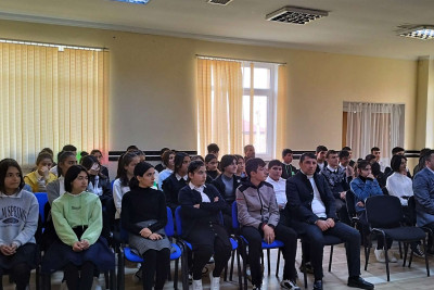 Quba: Digah kəndində FHN-in əməkdaşları təlim keçiriblər