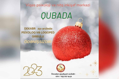 Quba: “Viqas Med” bir ay ərzində ödənişsiz qəbul keçirəcək