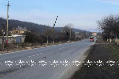 Qusarın yollarında işıqlandırılma işləri aparılır