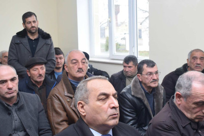 Quba: Qaraçay qəsəbəsində səyyar qəbul keçirilib