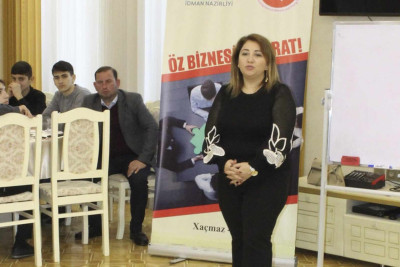 Xaçmaz: “Öz biznesini yarat!” layihəsi başa çatıb