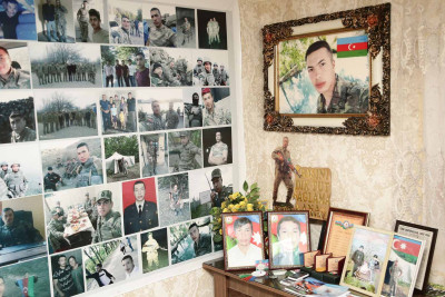 Xaçmazda bayram öncəsi şəhid ailələri ziyarət olunub