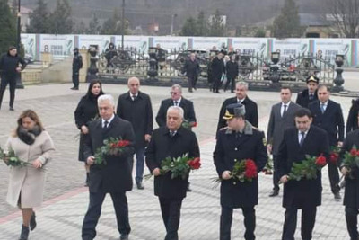Quba və Qusar rayonlarında Heydər Əliyevin anım günü ilə əlaqədar tədbirlər keçirilib