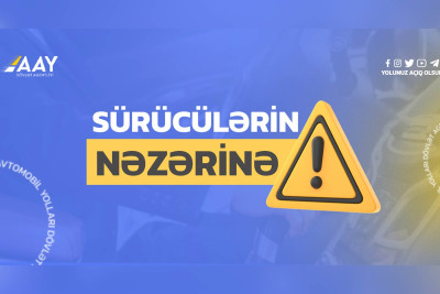 AAYDA: Bakı-Quba yolunun bu hissəsi bağlanacaq