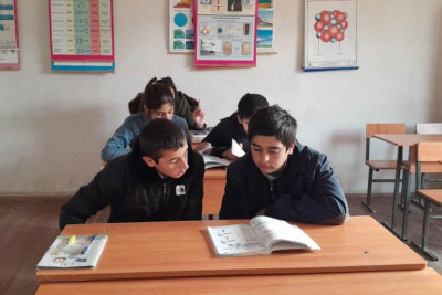 Qusarda kənd məktəbinin isidilməsində çətinlik yaşanır