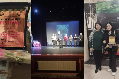 Qusar Dövlət Ləzgi Dram Teatrı xüsusi diplom ilə təltif olunub