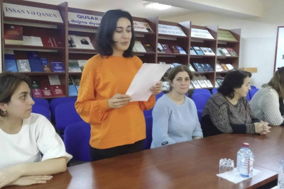 Qusarda "Təhlükəsiz internet" adlı tədbir keçirilib