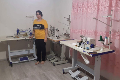 Xaçmazlı sahibkar qadınlara dəstək göstərilib