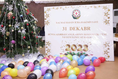 Xaçmaz: “Həmrəyliyimizin Zəfəri” adlı bayram şənliyi təşkil edilib