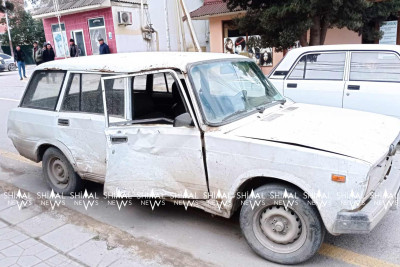 Xaçmazda qəza: “04” və “02” toqquşub