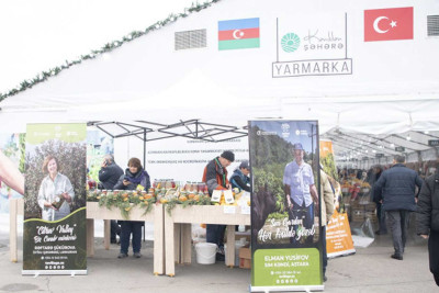 İsmayıllının kənd məhsulları Bakıda təqdim olunub