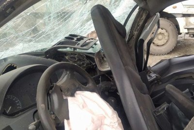 İsmayıllıda zəncirvari qəza: sürücü xəsarət alıb