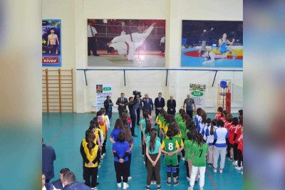 Qusarda 104 voleybolçu Milli Qəhrəman Çingiz Qurbanovun xatirəsinə yarışda iştirak edib