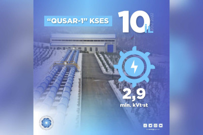 “Qusar-1” kiçik Su-Elektrik Stansiyası yubileyini qeyd edir
