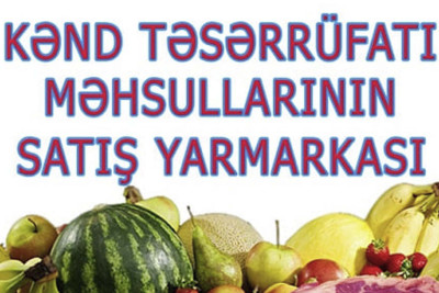 Sabah Qubada ərzaq yarmarkası başlayacaq