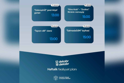 Qusar GİKM cari həftə üçün həftəlik plan təqdim edib