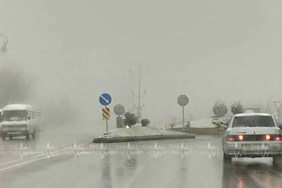 Quba və Qusarda hava şəraiti qarlı və dumanlıdır