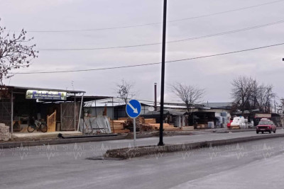Xaçmazda “başı bəlalı” yol ayırıcısı təmir olunub
