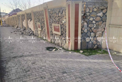 Quba: uçma ehtimalı olan hasar sökülür