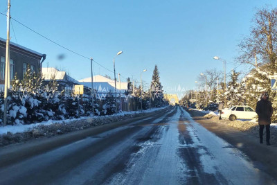 Quba-Qusar yolu: bir sıra yollarda piyada səkiləri qar içindədir