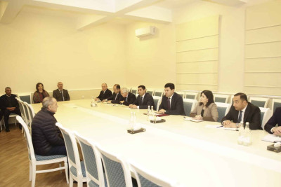 Xaçmaz: Elnur Rzayev sakinlərlə görüşüb