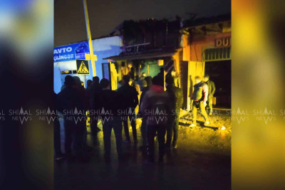 Qubada qısaqapanma yanğına səbəb olub