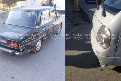Quba: Heydər Əliyev prospektində 2 qəza baş verib
